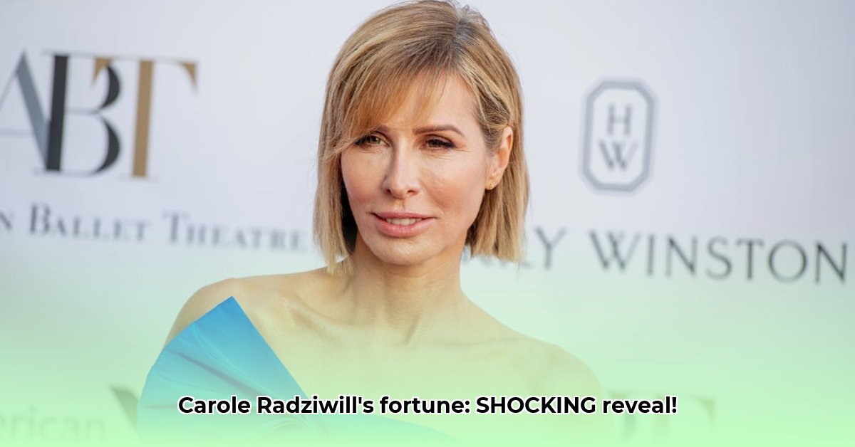 carole-radziwill-net-worth